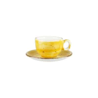 RUSTIC CUP CUP YELLOW 200ml 9941-YL (CUP ONLY)