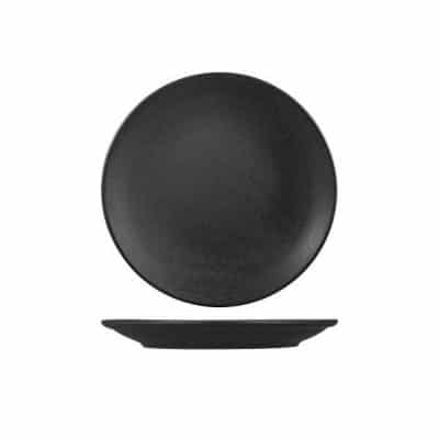 SEASONS GRAPHITE ROUND COUPE PLATE 280MM S187628GR