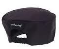 CHEF BOX HAT BLACK -REGULAR
