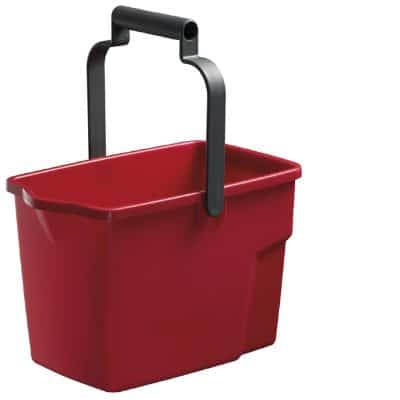 SQUEEZE MOP BUCKRTOATES 9LTR RED
