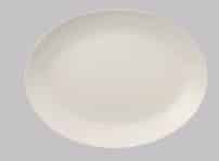 NEO FUSION-SAND OVAL COUPE PLATTER 36X27CM *INDENT