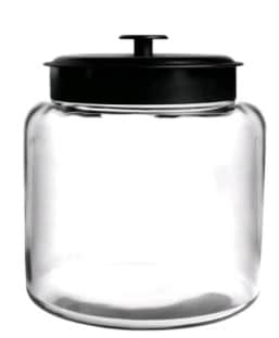 GLASS JAR MONTANA 5.7L (Black Lid)