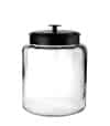 GLASS JAR MONTANA 7.5L (black lid)