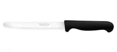 Steak Knife Black Handle Round Tip