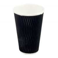 COFFEE CUP PAPER BLACK 16oz(500pcs)