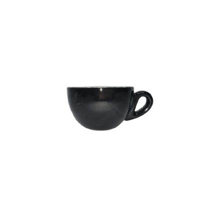 INCAFE Bowl Cappucino Cup BLACK [6pcs]