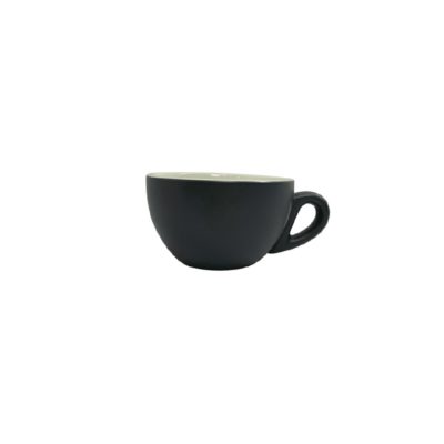 INCAFE Bowl Cappucino Cup MATTE BLACK [6pcs]