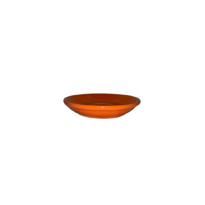 INCAFE Bowl Cappucino Saucer ORANGE [6pcs]