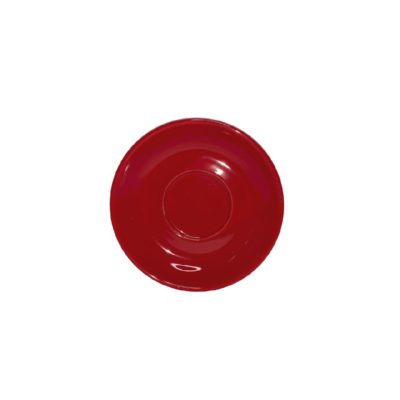 INCAFE Bowl Cappucino Saucer RED [6pcs]