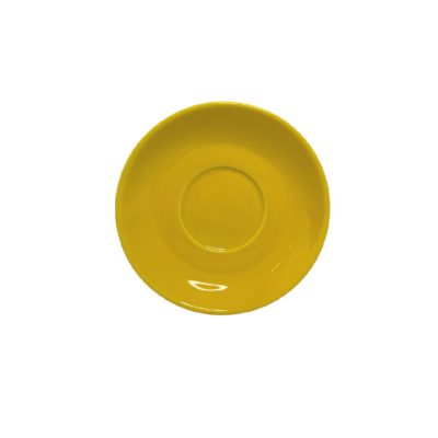 INCAFE Bowl Cappucino Saucer YELLOW [6pcs]