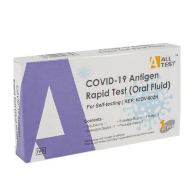 ALLTEST Covid-19 Rapid Antigen Test (RAT) (Oral Fluid) *LIMITED STOCK*